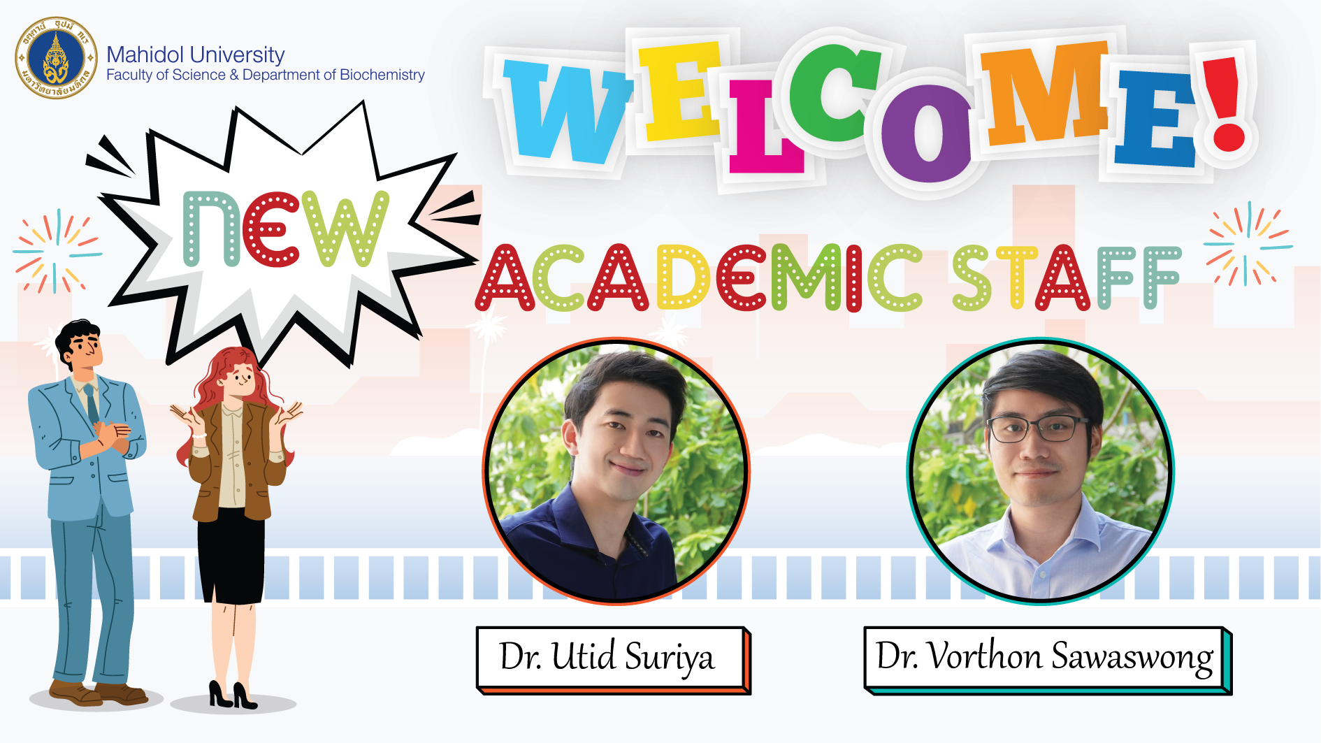 Welcome new staff